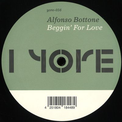 Alfonso Bottone — Beggin' For Love vinyl cover