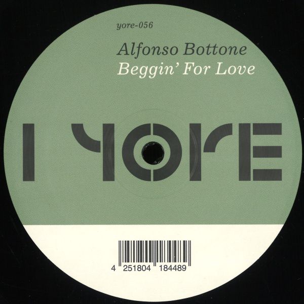 Alfonso Bottone — Beggin' For Love vinyl cover
