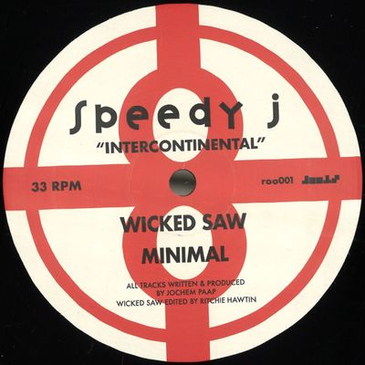 Speedy J — Intercontinental vinyl cover