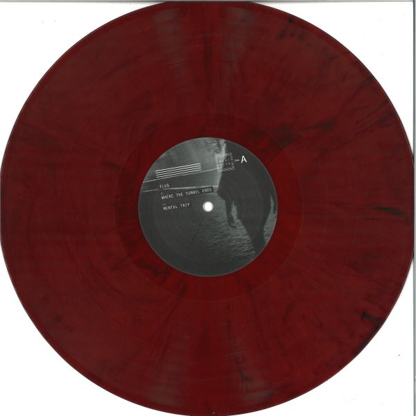 Flug — Where The Tunnel Ends (Red Marbled Vinyl) vinyl cover