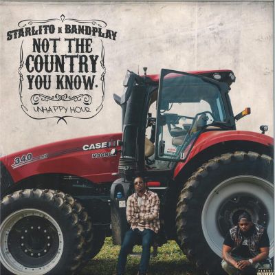 Starlito, Bandplay — Not The Country You Know LP2x12" vinyl cover