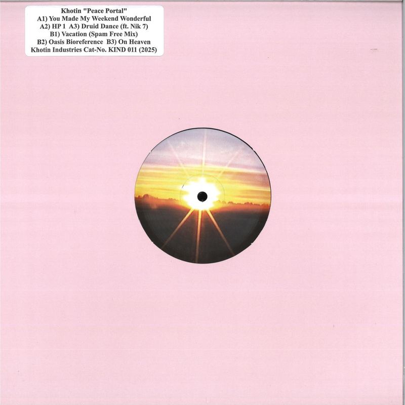 Khotin — Peace Portal vinyl cover
