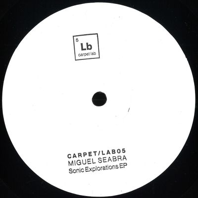 Miguel Seabra — Sonic Explorations EP vinyl cover