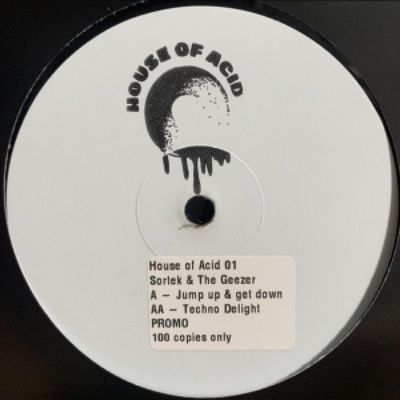 Sortek, The Geezer — Jump Up & Get Down vinyl cover