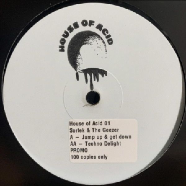 Sortek, The Geezer — Jump Up & Get Down vinyl cover