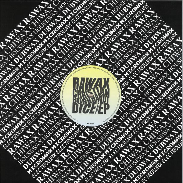 Christian Burkhardt — DICE POP EP vinyl cover