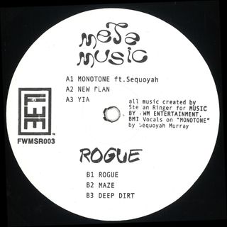 Stefan Ringer — Meta Music x Rogue EP vinyl cover