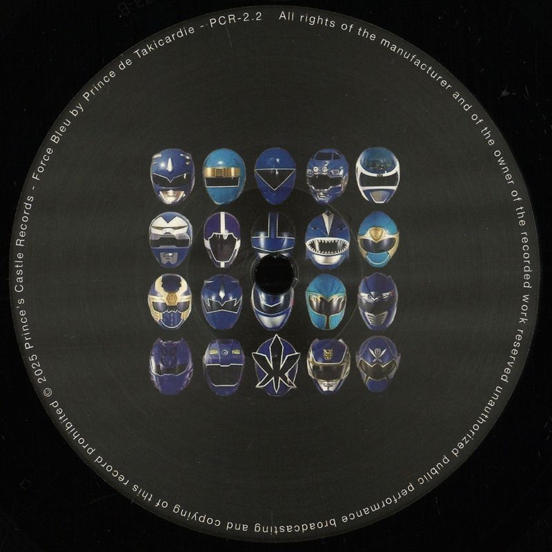 Prince De Takicardie — Force Bleu EP Part II vinyl cover