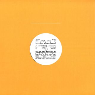 Josh Wink — The Half Full vinyl cover