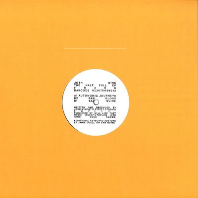 Josh Wink — The Half Full vinyl cover