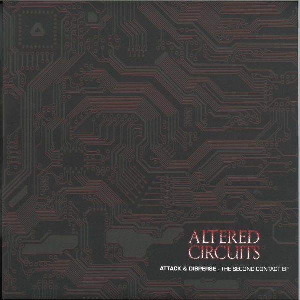 Attack, Disperse — The Second Contact EPnd Contact EP vinyl cover