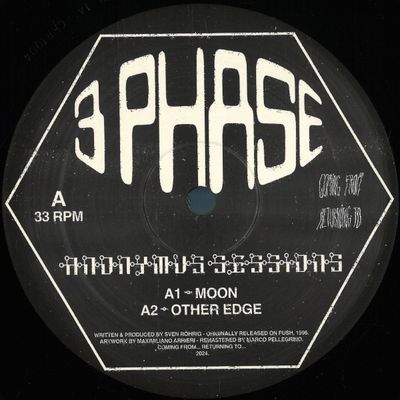 3 Phase — Anonymous Sessions vinyl cover