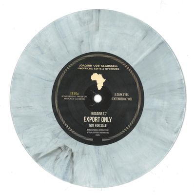 Iboga — Africa Edits and Overdubs by Joaquin Joe Claussell 7" vinyl cover