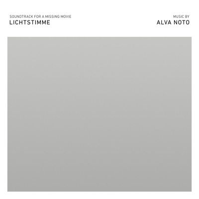 Alva Noto — LICHTSTIMME (Two Soundtracks for a Missing Movie - Part 1) (LP) vinyl cover