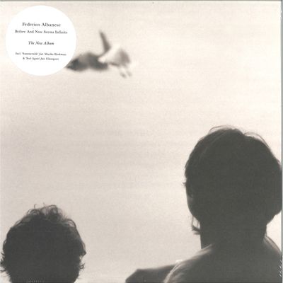 Federico Albanese — BEFORE AND NOW SEEMS INFINITE LP vinyl cover