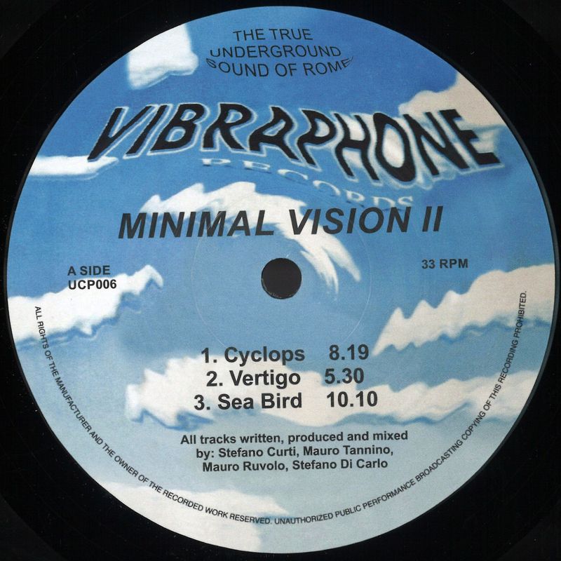 Minimal Vision — Minimal Vision II vinyl cover