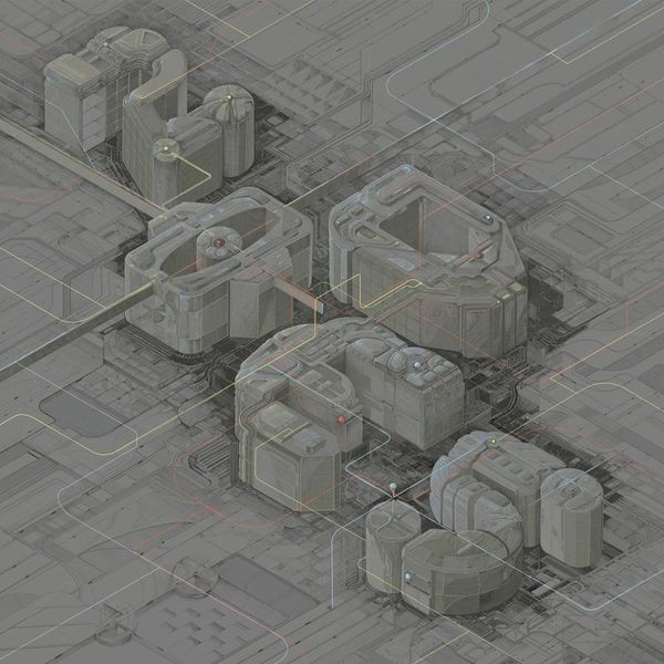 Terrace — Nodes 2x12" vinyl cover