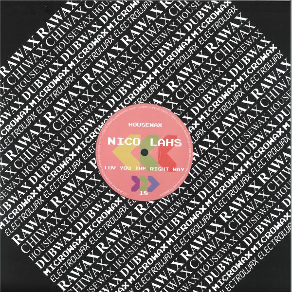 Nico Lahs — Luv You The Right Way vinyl cover