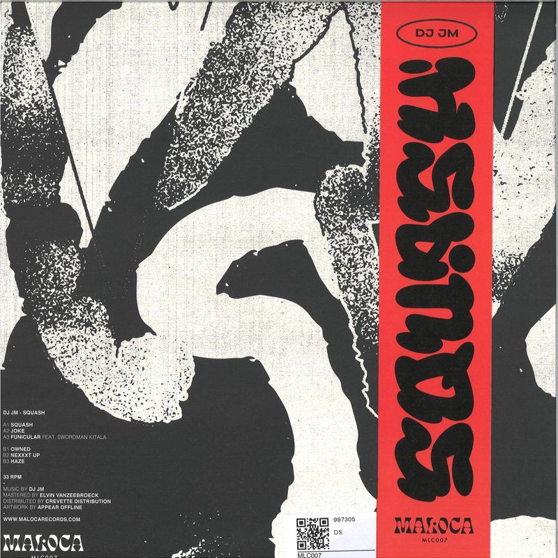 Dj Jm — SQUASH LP vinyl cover