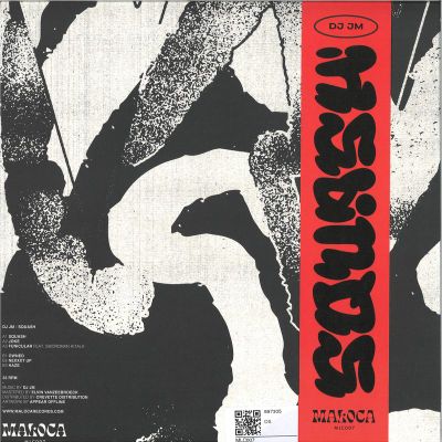 Dj Jm — SQUASH LP vinyl cover