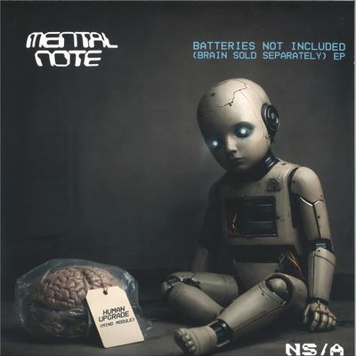 Mental Note — Batteries Not included (Brain sold separately) EP vinyl cover