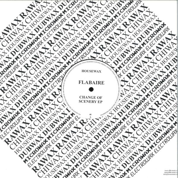 Flabaire — CHANGE OF SCENERY EP vinyl cover
