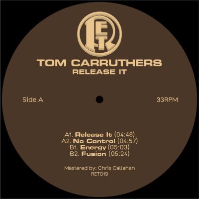 Tom Carruthers — Release It vinyl cover