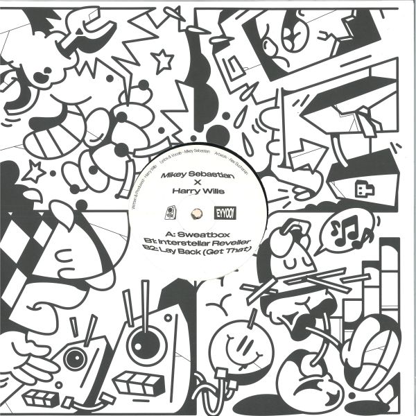 Harry Wills, Mikey Sebastian — Sweatbox EP vinyl cover