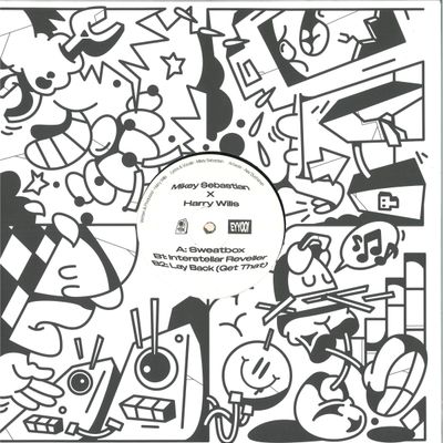 Harry Wills, Mikey Sebastian — Sweatbox EP vinyl cover