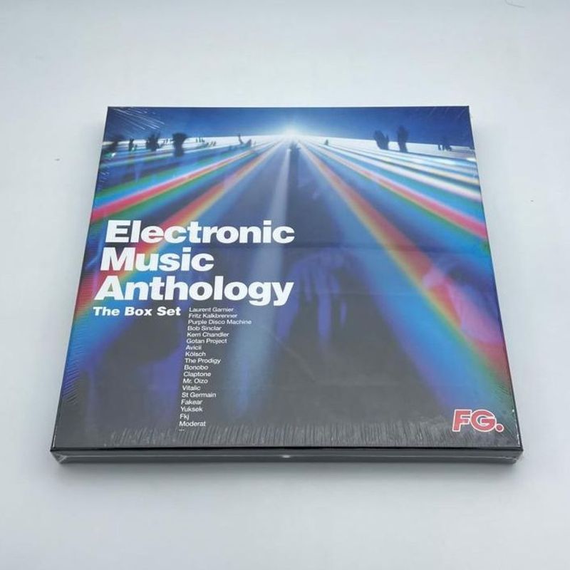 Various — ELECTRONIC MUSIC ANTHOLOGY 5x12" vinyl cover