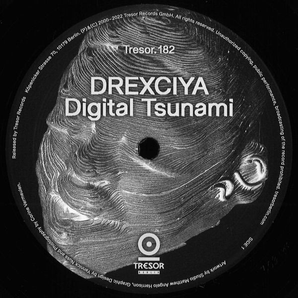 Drexciya — Digital Tsunami vinyl cover