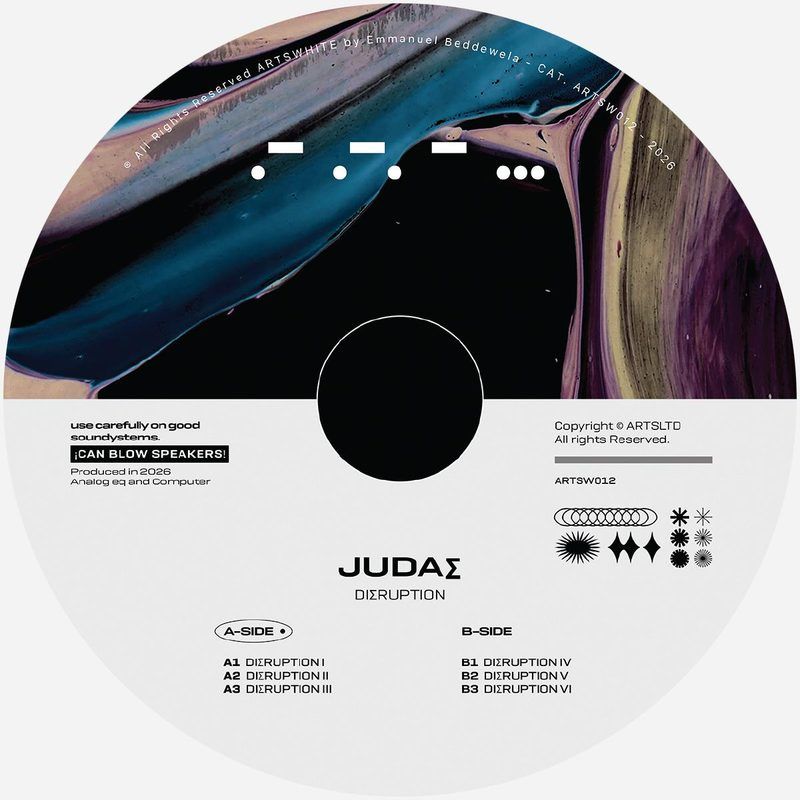 Judas — DI∑RUPTED EP vinyl cover