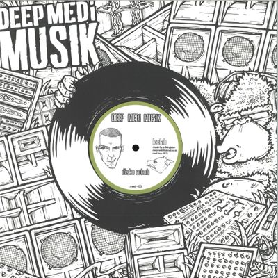 Loefah, Coki — Disco Rekah vinyl cover