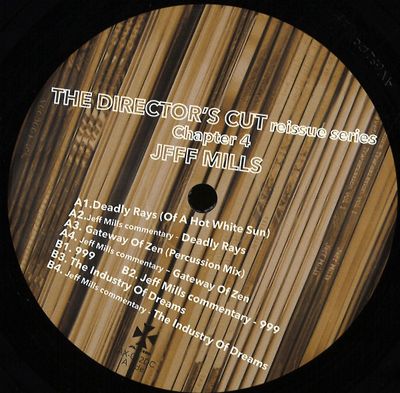 Jeff Mills — THE DIRECTOR'S CUT CHAPTER 4 vinyl cover