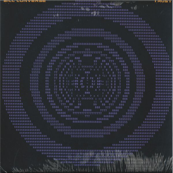 Bill Converse — Trust LP vinyl cover