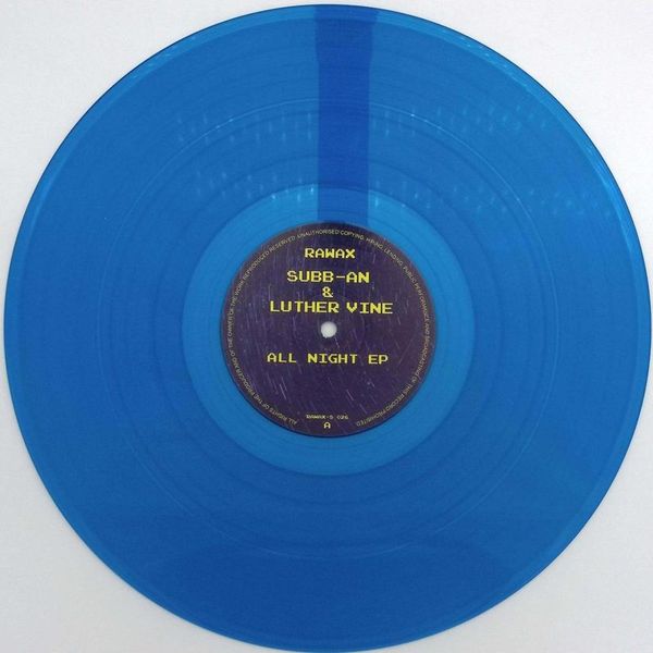 Subb AN, Luther Vine — ALL NIGHT LONG EP vinyl cover