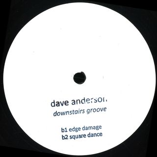 Dave Anderson — Downstairs Groove vinyl cover