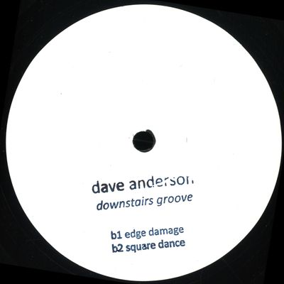 Dave Anderson — Downstairs Groove vinyl cover