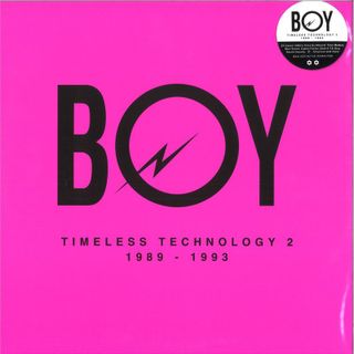 Various — BOY Records - Timeless Technology 2 (1989-1993) LP 4x12" vinyl cover