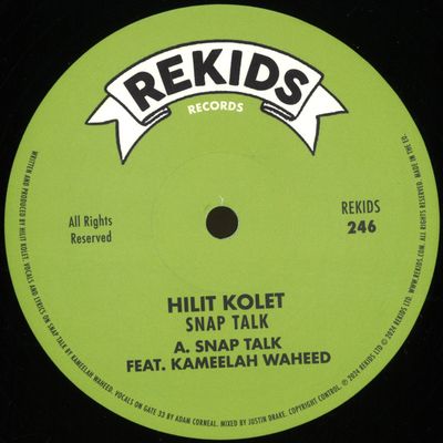 Hilit Kolet — Snap Talk vinyl cover
