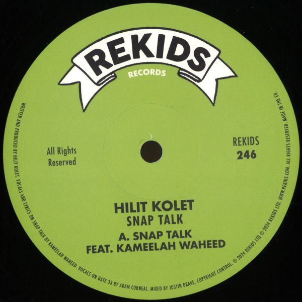 Hilit Kolet — Snap Talk vinyl cover