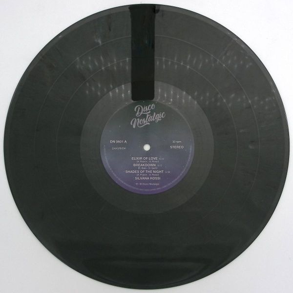 Silvana Rossi — SHADES OF THE NIGHT EP vinyl cover