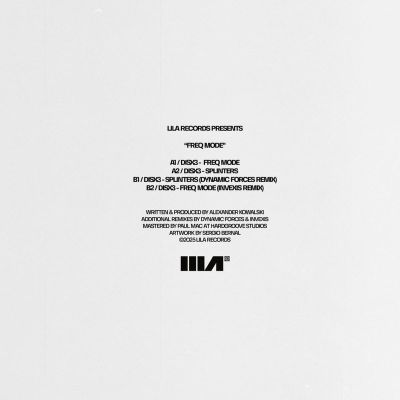 Dix3 — Freq Mode vinyl cover