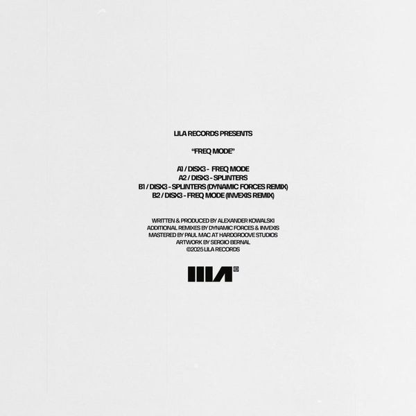 Dix3 — Freq Mode vinyl cover