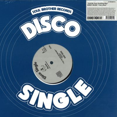Bobby Moore, Sweet Music — (Call Me You) Anything Man/ I Get Lifted vinyl cover