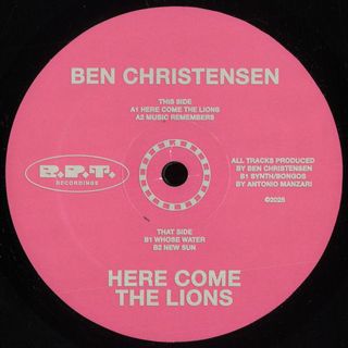Ben Christensen — Here Come The Lions vinyl cover