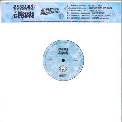 Alberto Melloni, Gianmaria Gamberini — ADRIATICO PROFONDO EP vinyl cover