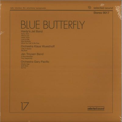 Hardy’s Jet Band/Orchestra Klaus Wuesthoff/Jan Troysen Band/Orchestra Gary Pacific — Blue Butterfly vinyl cover