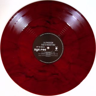 Gigi D'Agostino — La Passion vinyl cover