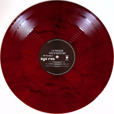 Gigi D'Agostino — La Passion vinyl cover